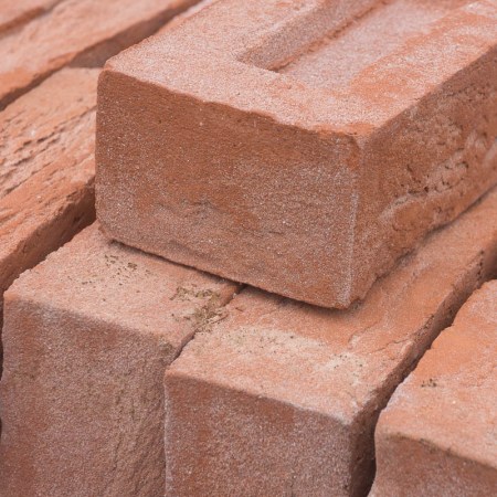 Photograph of a pile of bricks