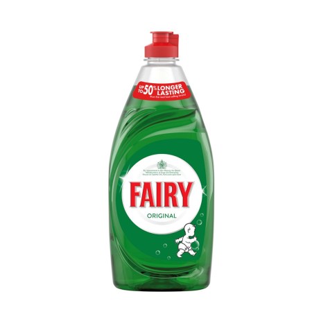 Photo of a vottle of Fairy Liquid (washing up)