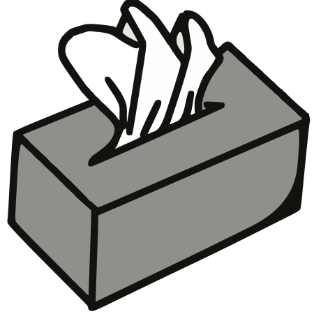 clipart of a box of tissues