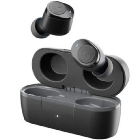 photograph of a pair of ear buds.