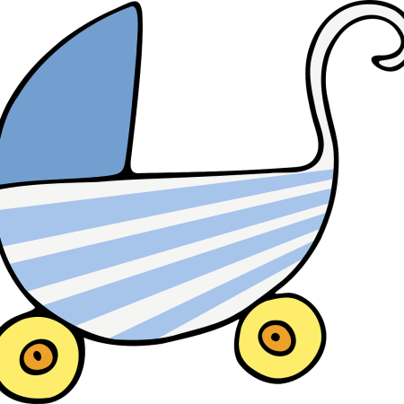 clipart sghowing a pram