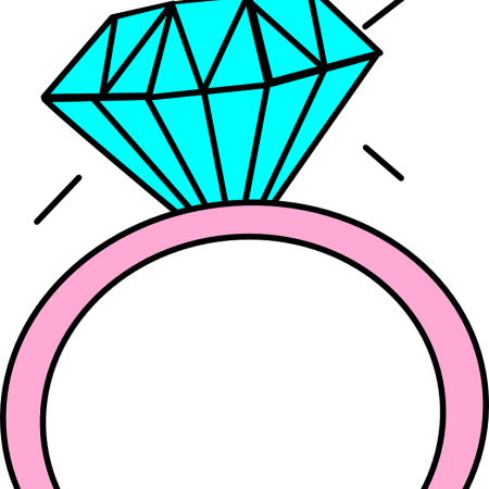 clipart of a diamond ring