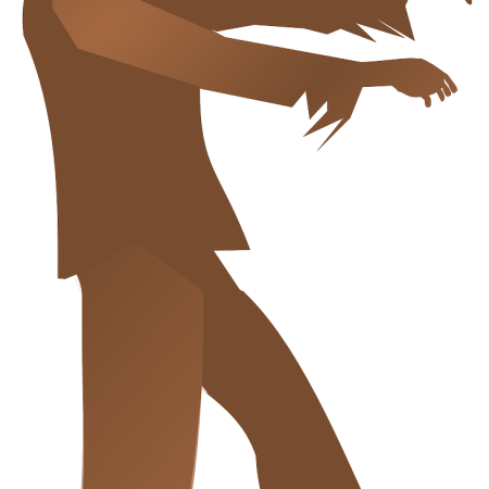 clipart of a zombie