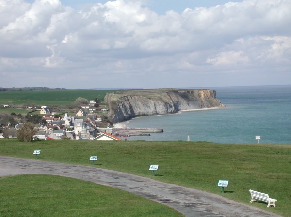 A photo of Arromanches in Normandy