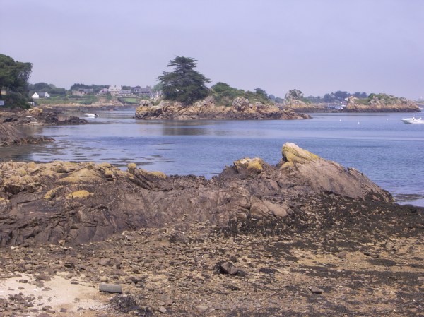 A photo of a beach in Brittany