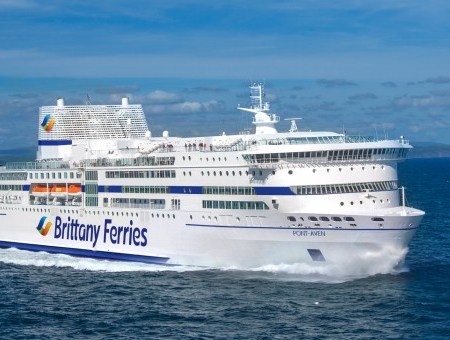 Photo of a cross-channel ferry