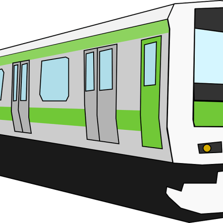 Clipart image of a train