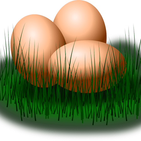 clipart image of a clutch of eggs