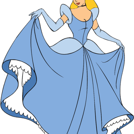 clipart uimage of Cinderella