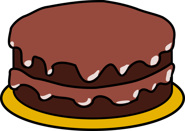 clipart image of a sponge cake