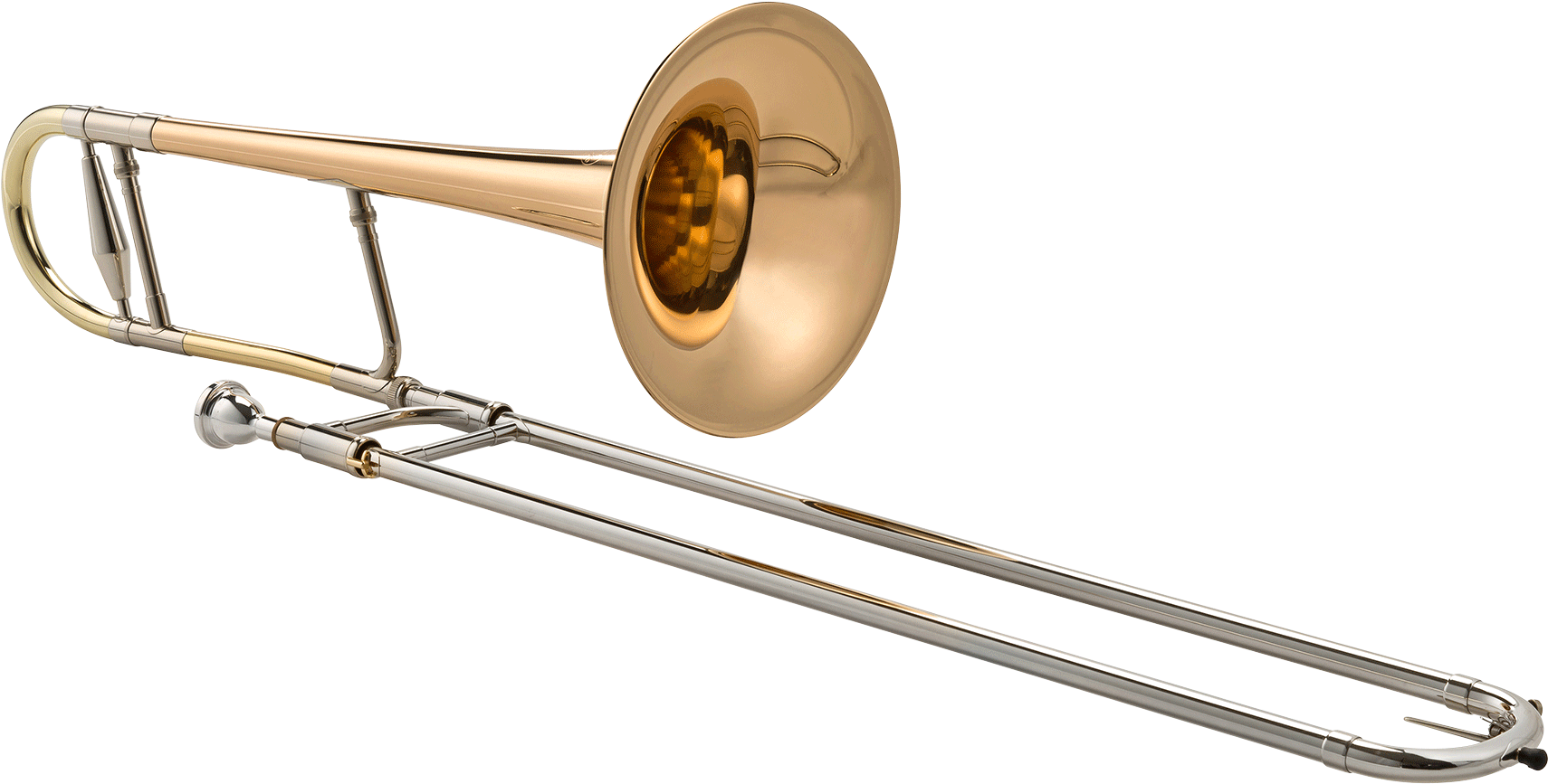 clipart image of a trombone