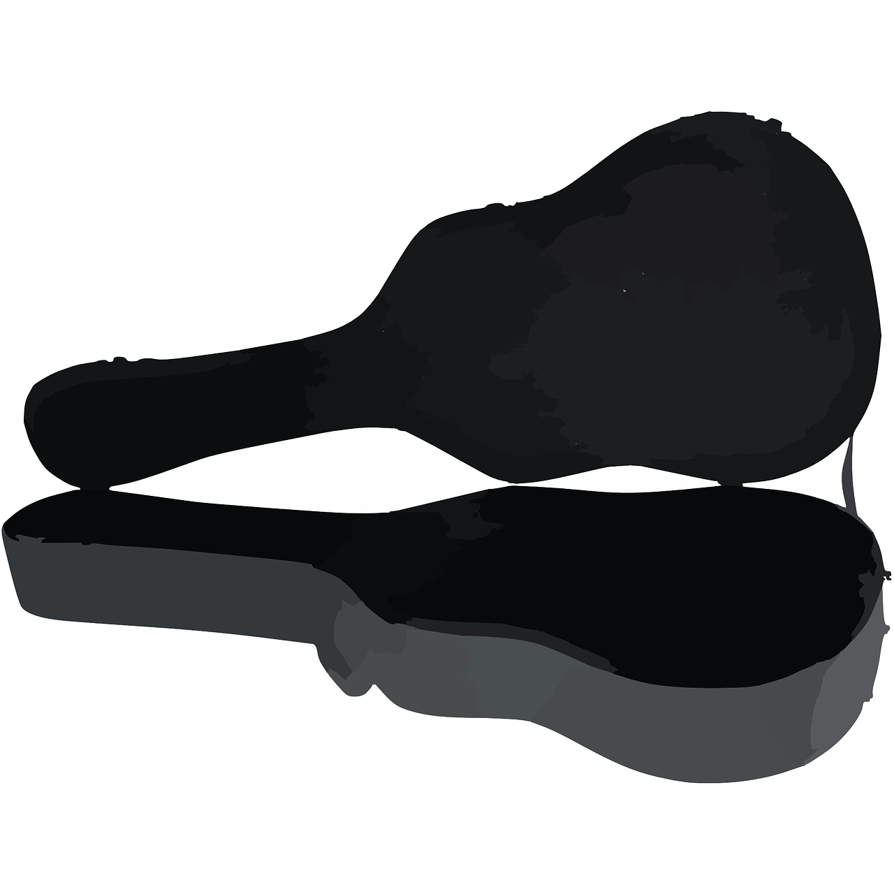 clipart image of a guitar case.