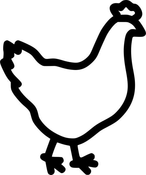 Clipart image of a coq