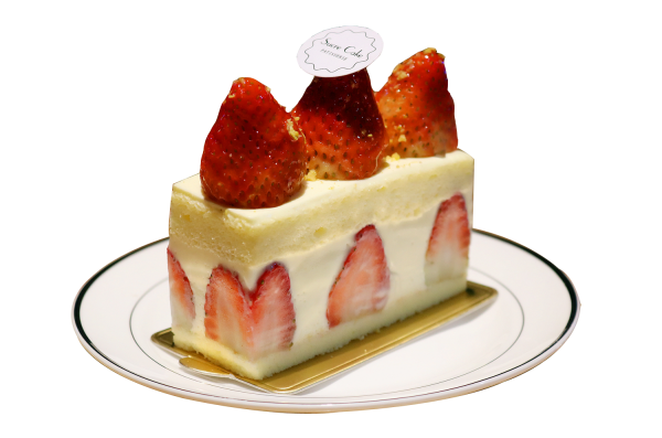 Clipart image of a cream cake.