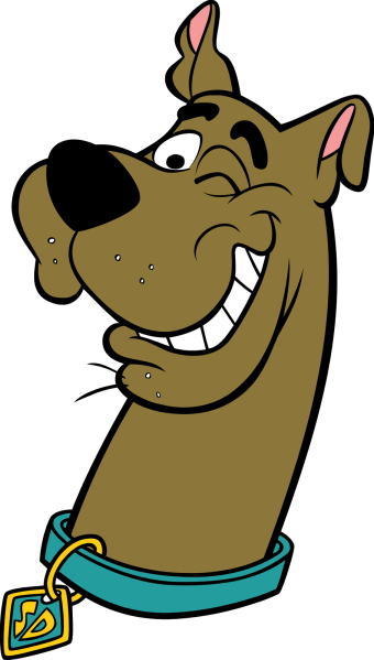 Clipart image of scooby doo.