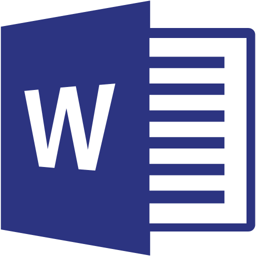 The Microsoft Word icon
