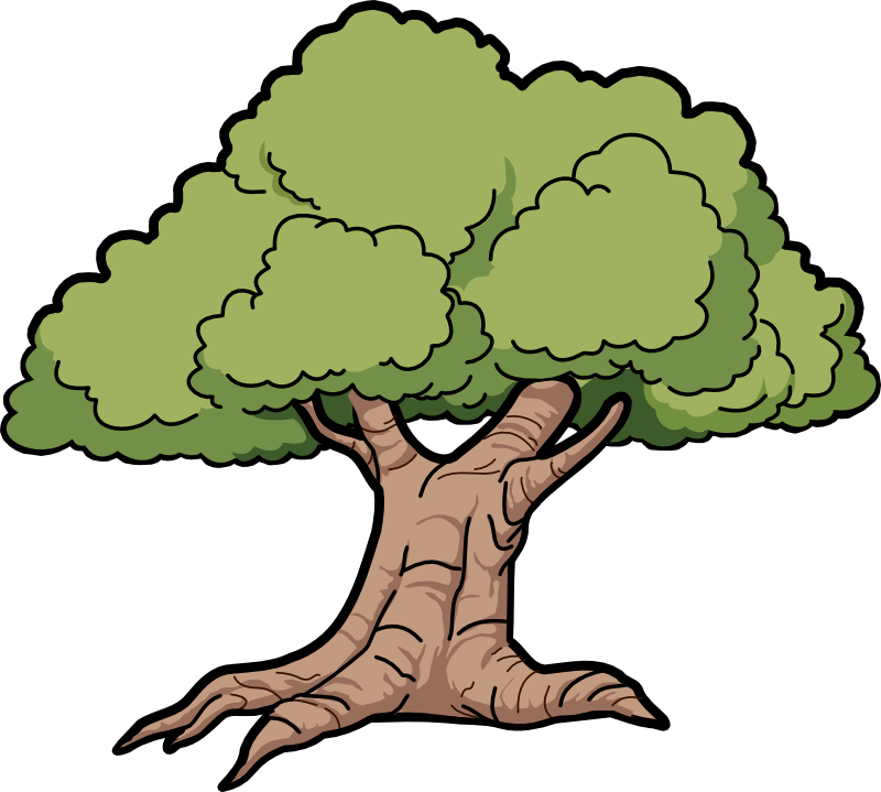 Clipart image of a tree